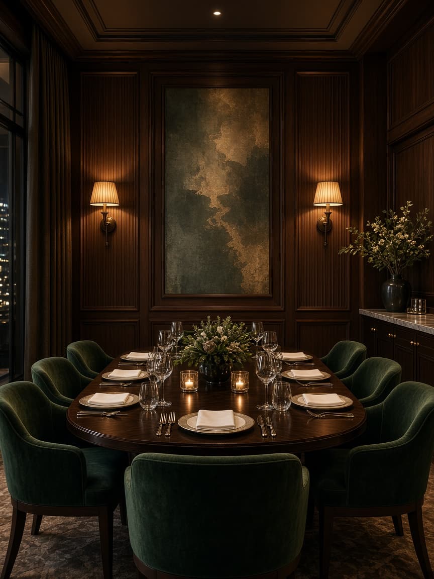 Private Room at Westmere Collection